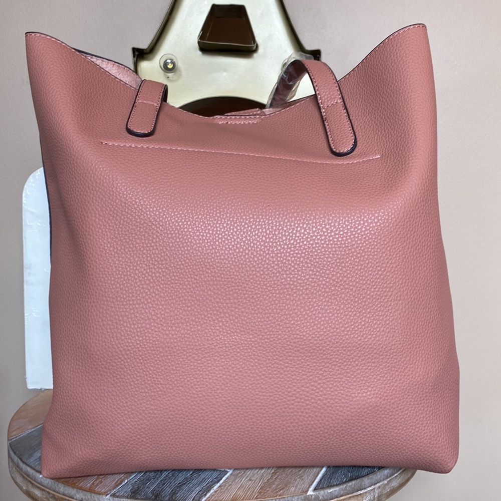 Peachy color Sole Society Tote Bag - Picture 2 of 4